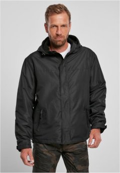 Pánska bunda Brandit Windbreaker Frontzip - čierna