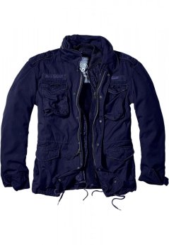 Pánská zimní bunda Brandit M-65 Giant Jacket - tmavě modrá