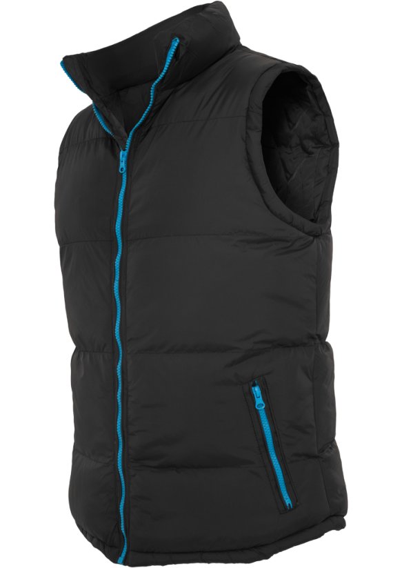 Vesta Urban Classics Contrast Bubble Vest - blk/tur