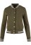 Ladies College Sweat Jacket - olive/olive