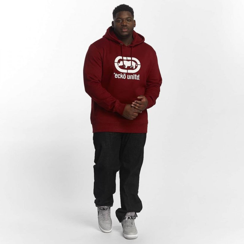 Mikina Ecko Unltd. / Hoodie Base in red