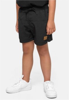 Boys Block Swim Shorts - navy/burgundy