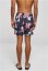Pánské koupací šortky Urban Classics Pattern Swim Shorts - dark jungle aop