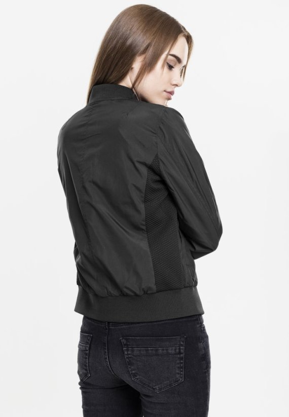 Dámská jarní/podzimní bomber bunda Urban Classics - černá