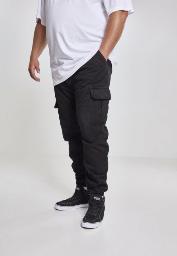 Pánské kalhoty Urban Classics Cargo Jogging - černé