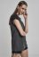Tričko Urban Classics Ladies Contrast Raglan Tee - charcoal/black