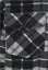 Pánska jarná bunda Urban Classics Plaid Teddy Lined - čierna, biela