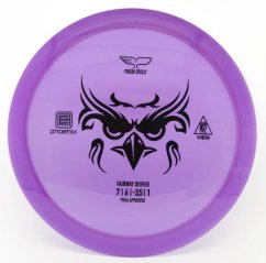 Frisbee Discgolf VIEW Phoenix Line Fairway driver fialové