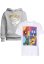 T-Shirt 2 Pack - kurzarm - Bugs Bunny white+heathergrey 110/116
