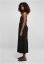 Ladies 7/8 Length Valance Summer Dress - black