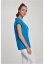 Ladies Extended Shoulder Tee - hawaiianblue