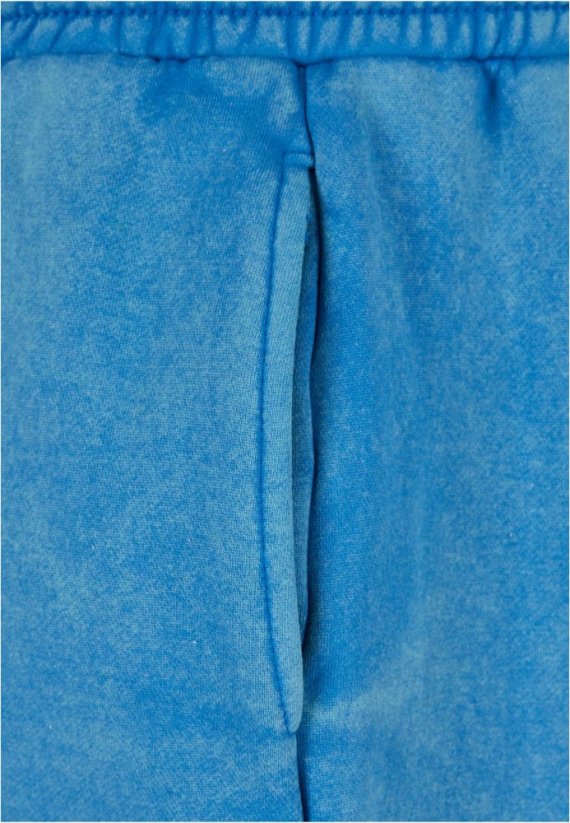 Heavy Stone Washed Sweat Shorts - royal