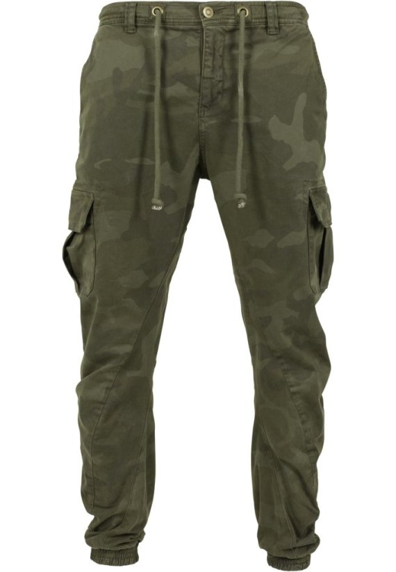 Camo Cargo Jogging Pants - sand camo