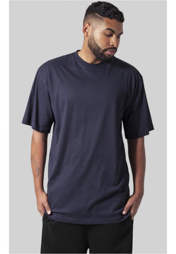 T-shirt męski Urban Classics Tall Tee - ciemnoniebieski