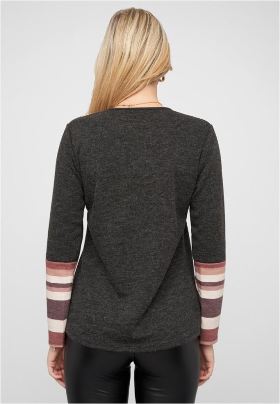 Sweater mit Knopfleiste