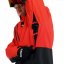 Červená zimná snowboardová pánska bunda Horsefeathers Crown