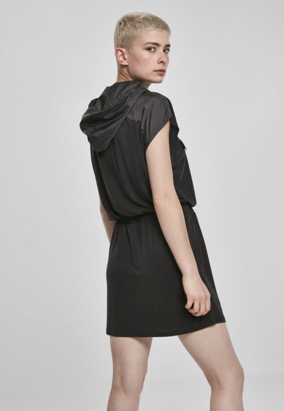 Šaty Urban Classics Ladies Modal Hoody Dress