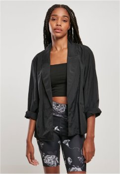 Dámske sako Urban Classics Ladies Oversized Crinkle Nylon Blazer