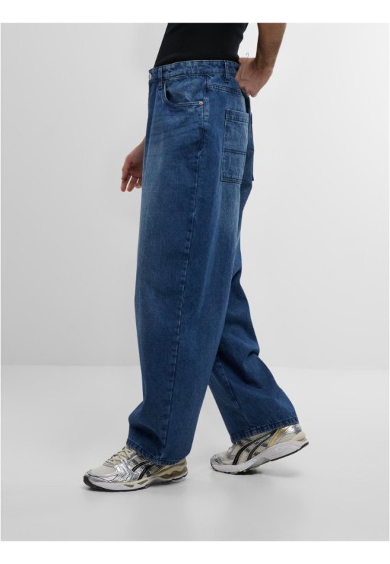 Tapered Heavy Ounce Baggy Jeans black washed 33 - middeepblue