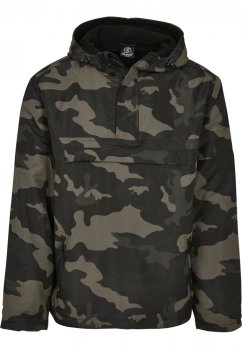 Pánská bunda Fleece Pull Over Windbreaker - darkcamo