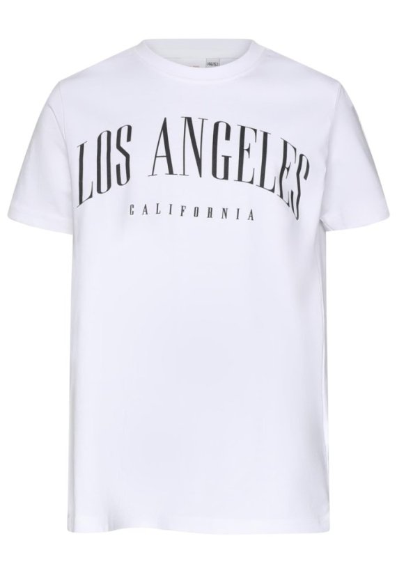 T-Shirt 3 Pack - kurzarm - New York & Los Angeles & Butterfly white+white+black 122/128
