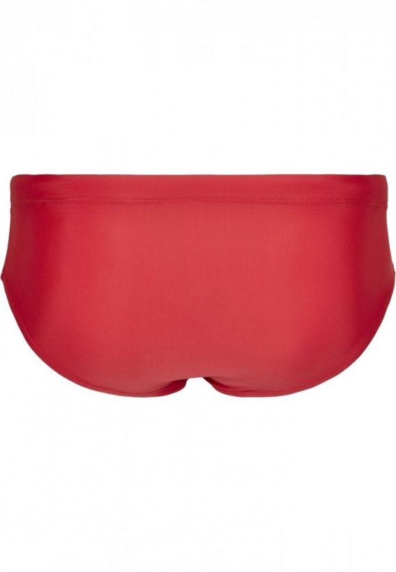 Plavky Urban Classics Basic Swim Brief - fire red
