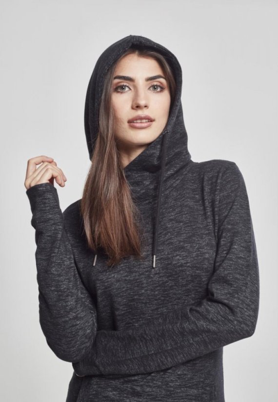 Mikina Urban Classics Ladies Slub Terry High Neck Hoody