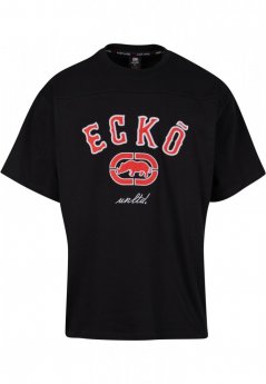 Čierne pánske tričko Ecko Unltd. Boxy Cut