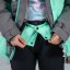 Bunda Horsefeathers Moxie ice green