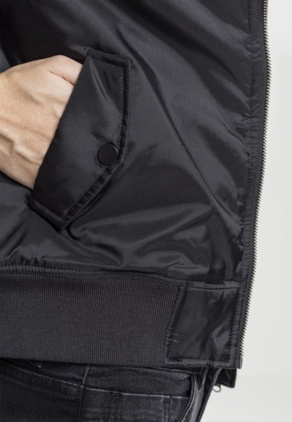 Černá dámská bomber bunda Urban Classics