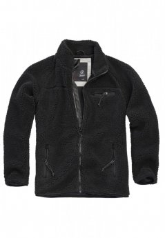 Čierna pánska bunda Brandit Teddyfleece Jacket