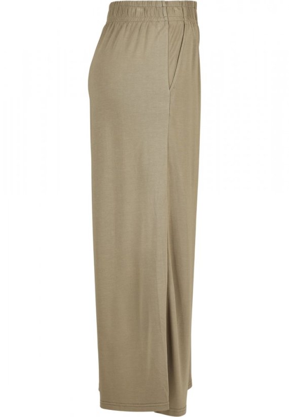 Kalhoty Urban Classics Ladies Modal Culotte - khaki