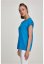 Ladies Extended Shoulder Tee - hawaiianblue