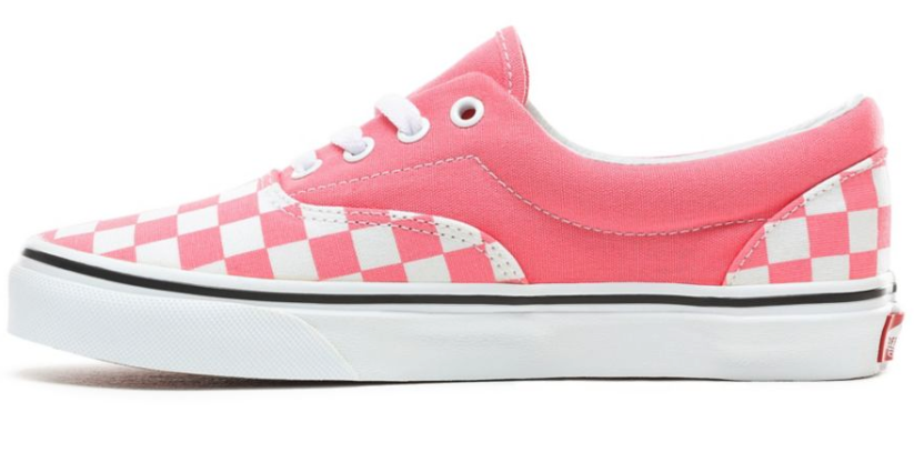 Topánky Vans Era checkerboard strawberry
