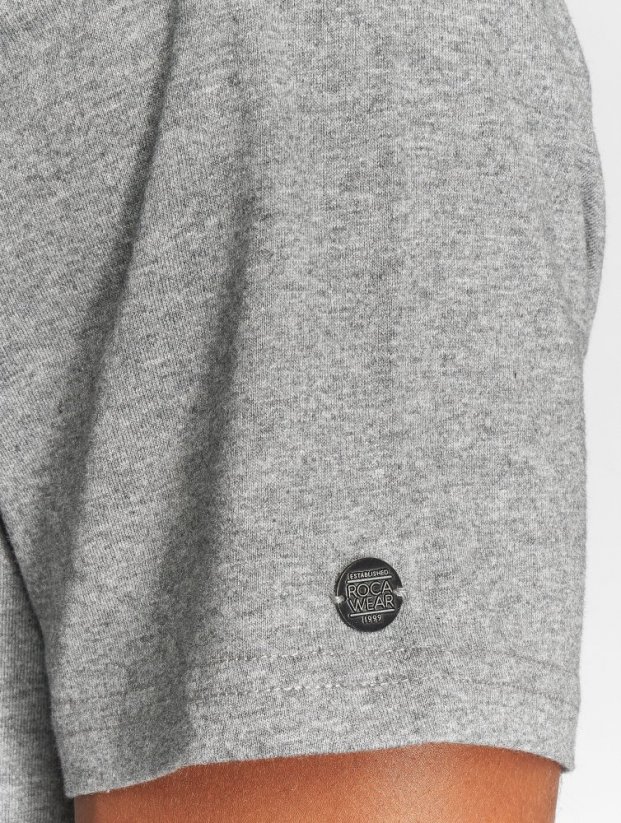 Rocawear / T-Shirt Velvet Logo in grey