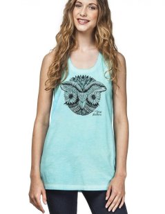 Tílko Horsefeathers Orla washed aqua