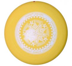 Frisbee UltiPro FiveStar - żółty