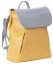 Dámsky batoh Meatfly Triumph - svetlo šedý, žltý