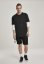 Pánské tričko Urban Classics Oversized Shaped Double Layer LS - černé, bílé