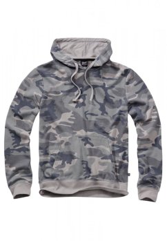 Męska bluza moro Brandit Sweathoody - szary moro