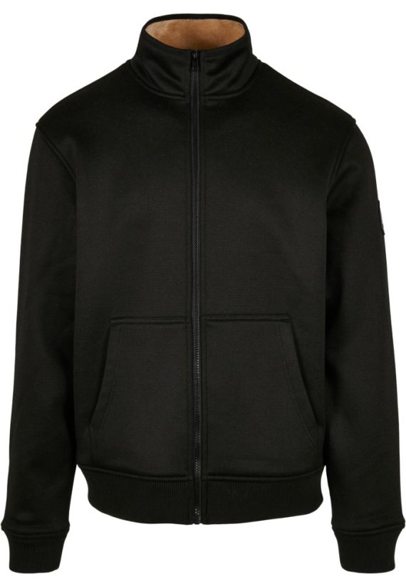 Teddy Bonded Zip Jacket charcoal XXL