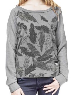 Mikina Horsefeathers Zoe heather gray