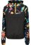 Dámská jarní, podzimní bunda Urban Classics Mixed Pull Over - blackfruity