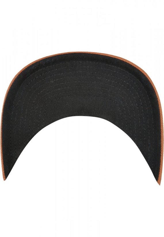 110 Structured Canvas Trucker - toffee/black