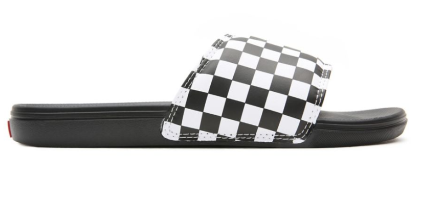 Japonki Vans La Costa Slide-On checkerboard true white/black