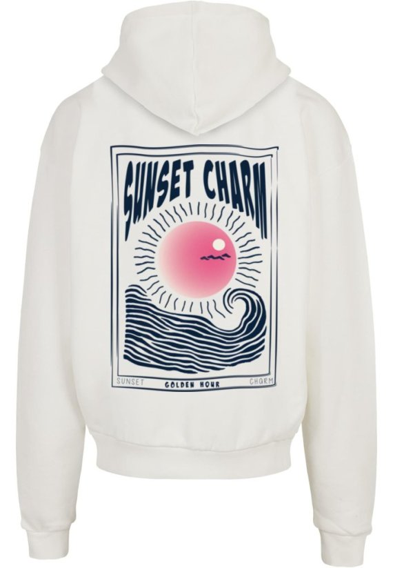 Sunset Charm Oversized Hoody black 5XL - ready for dye