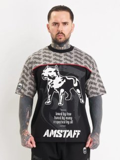 Amstaff Varek T-Shirt Black Grey