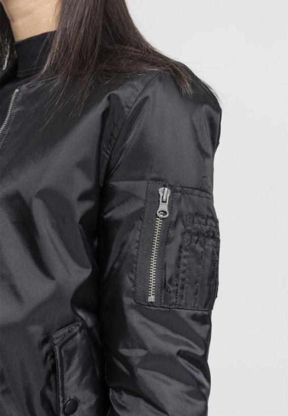 Černá dámská bomber bunda Urban Classics