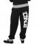 Damskie spodnie dresowe Urban Classics Udance Contrast Sweatpant - czarno-białe