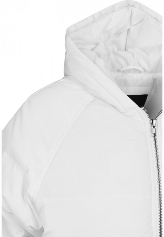 Bunda Urban Classics Ladies Hooded Oversized Puffer Jacket - offwhite